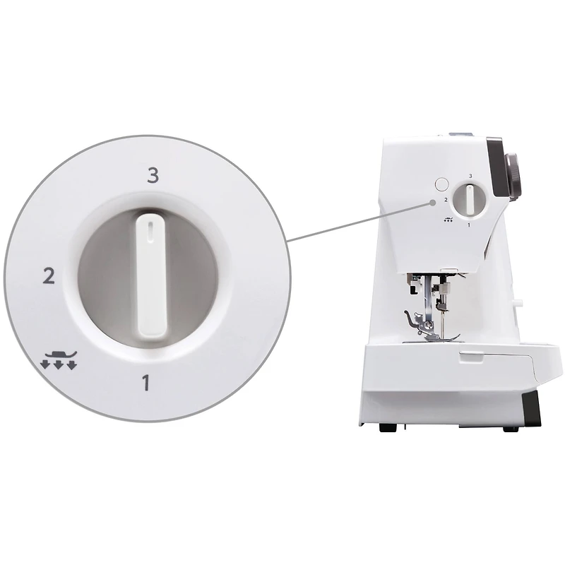 Janome 1522-DG 22-Stitch Mechanical Sewing Machine with Wide Sewing Bed