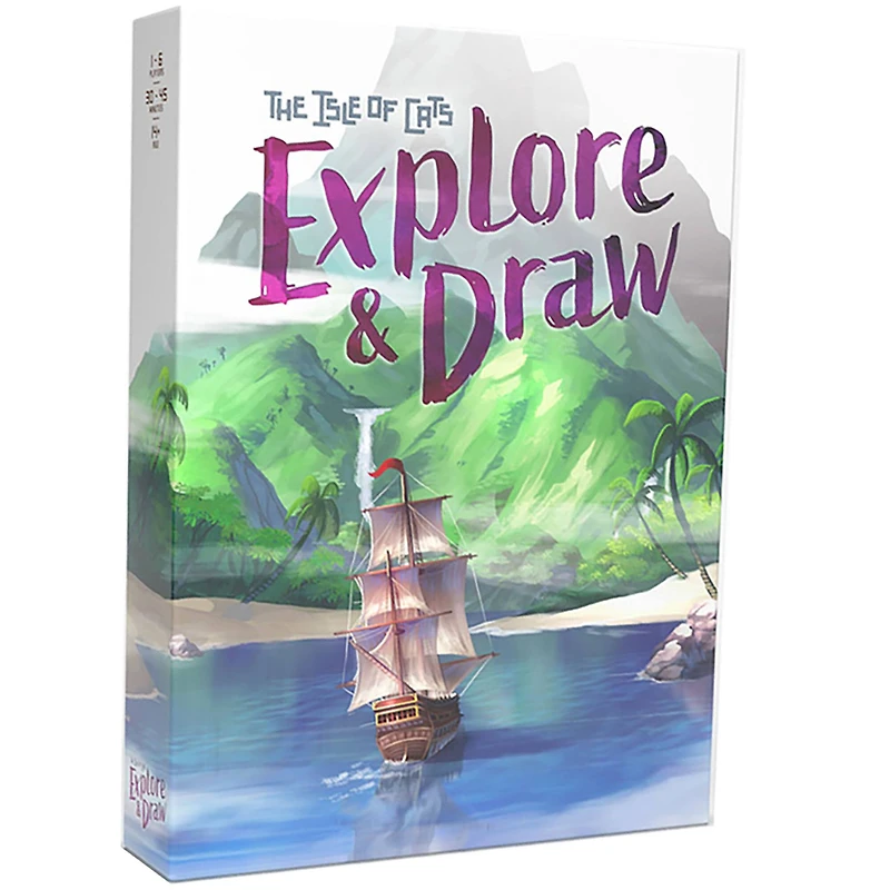 The Isle of Cats: Explore and Draw Board Game