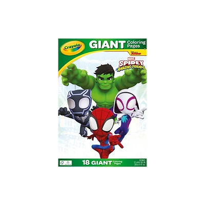 Crayola® Spidey & His Amazing Friends Giant Coloring Pages
