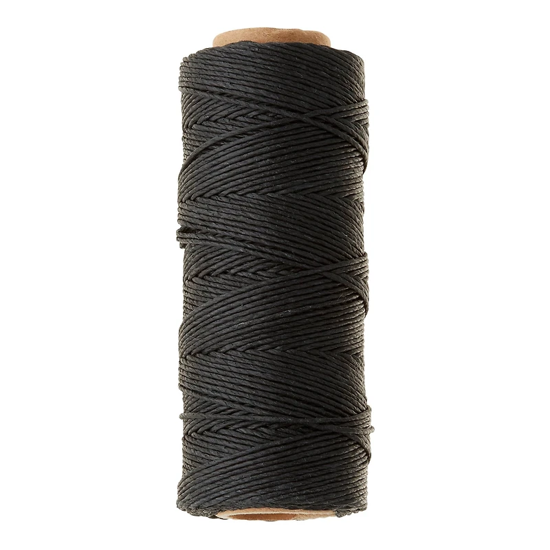Bead Landing™ Hemp Cord Spool, Black 20 lb.