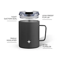 JoyJolt® 12oz. Vacuum Insulated Tumbler With Lid & Handle