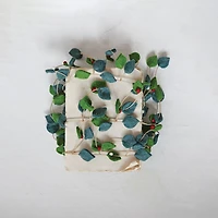 Hello Honey® 6ft. Green Leaves & Berries Handmade Felt Garland