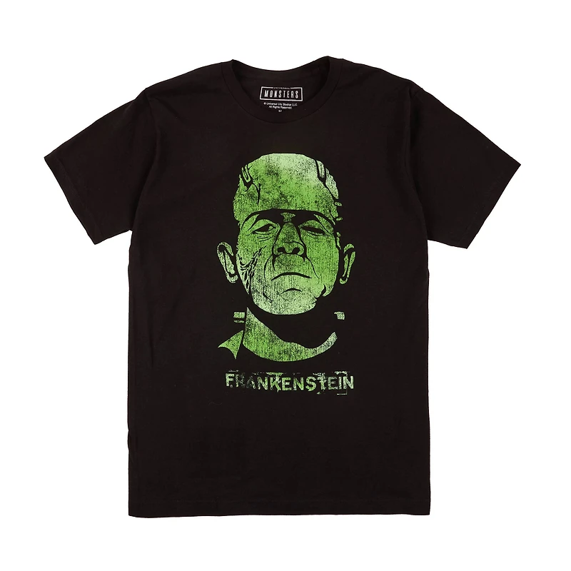 Frankenstein Short Sleeve Adult T-Shirt