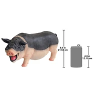 Design Toscano 16" Laughing Pig Statue