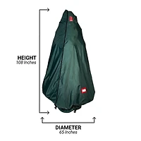 TreeKeeper 7-9ft. Upright Assembled Christmas Tree Bag with Wheels