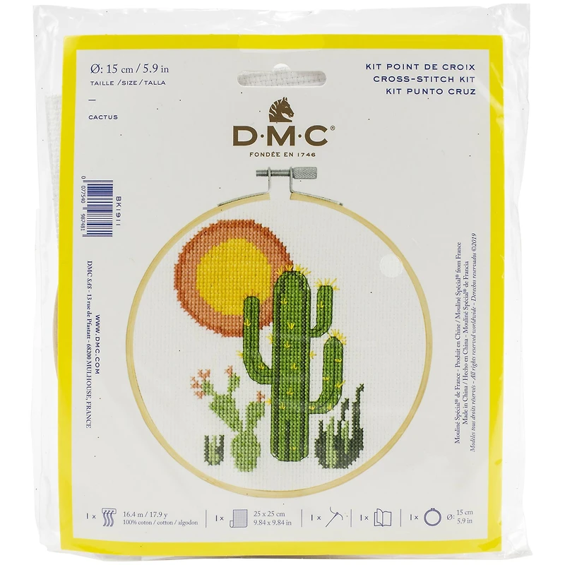 DMC® Cactus Cross Stitch Kit