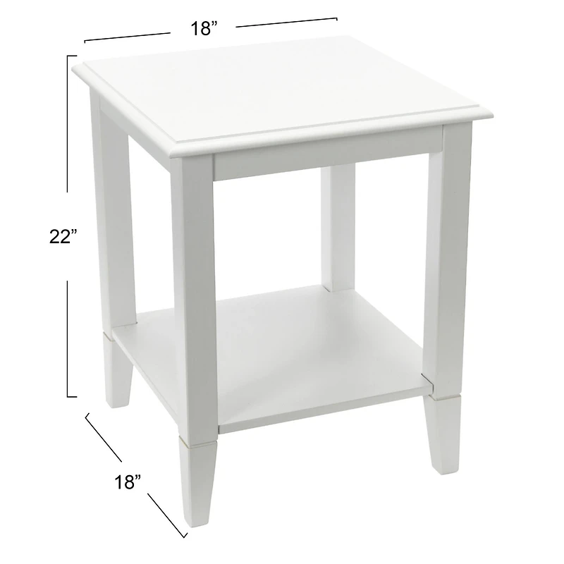 Hello Honey® Pleasantville Wood 2-Tier End Table