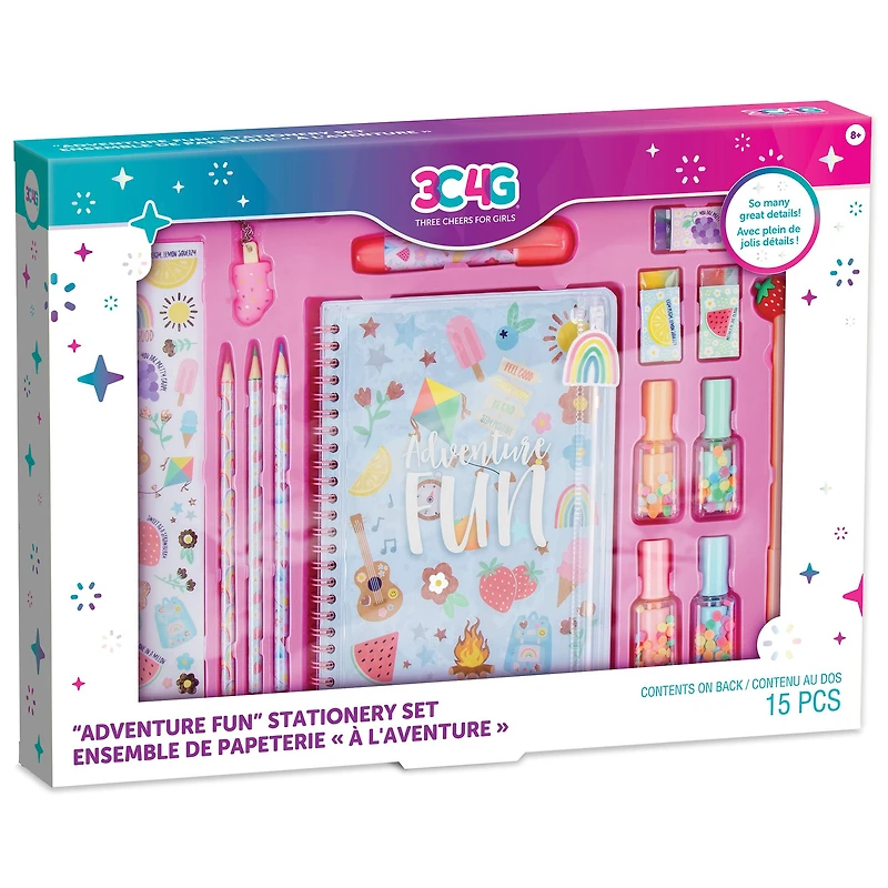 Make It Real™ 3C4G Adventure Fun Stationery Set
