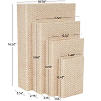 Fabric Storage Book Box Set