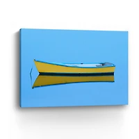 Yellow Girl Canvas Giclee