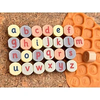 Yellow Door Lowercase Alphabet Stamping Stones