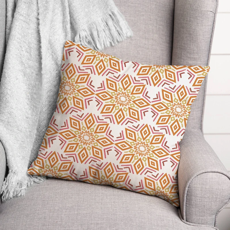 Medallion Throw Pillow