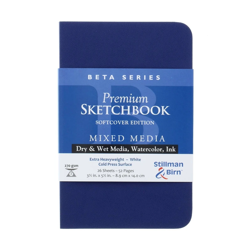 Stillman & Birn™ Beta Series Premium Softcover Mixed Media Sketchbook