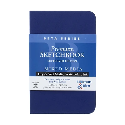 Stillman & Birn™ Beta Series Premium Softcover Mixed Media Sketchbook
