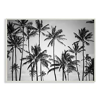 Stupell Industries Palm Trees Skyline Wall Plaque