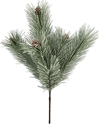20.5" Snowy Pine Needle & Pinecone Deluxe Bush by Ashland®