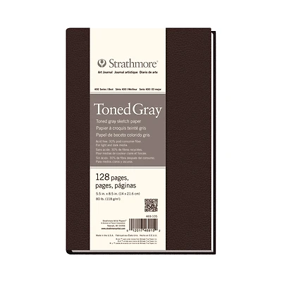 Strathmore® Hardcover Toned Gray Sketch Art Journal