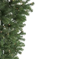 5.5ft. Pre-Lit Medium Spruce Upside Down Artificial Christmas Tree with Clear Lights