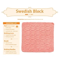 Leisure Arts® Loom Knit Dishcloths Book