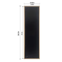 6 Opening 4" x 6" Natural Woodgrain Family Collage Frame with Mat by Studio Décor®