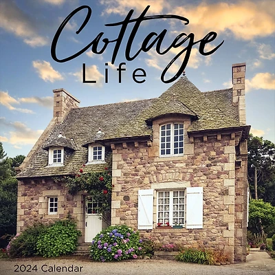 TF Publishing 2024 Cottage Life Wall Calendar