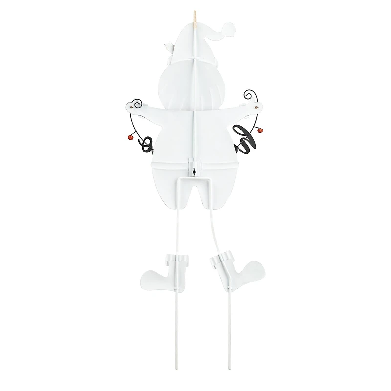 Glitzhome® 36" Metal Santa HOHOHO Yard Stake