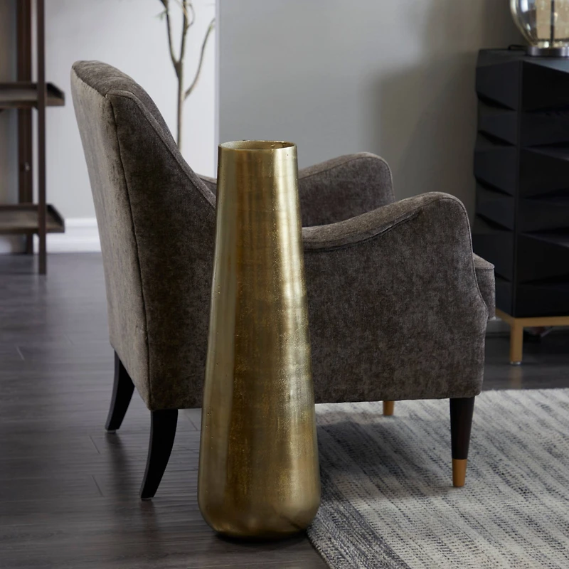 30.5" Aluminium Contemporary Vase