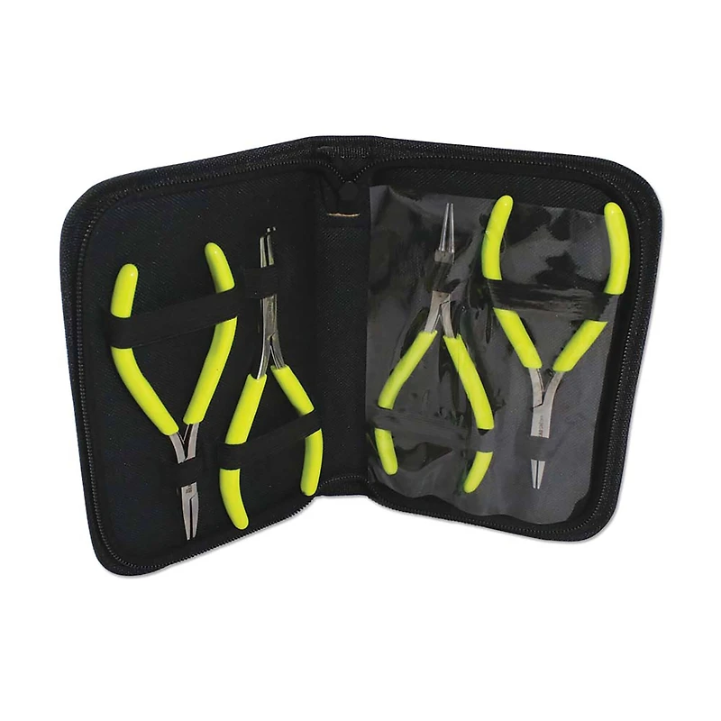 The Beadsmith® Micro-Fine™ 4 Piece Plier Set