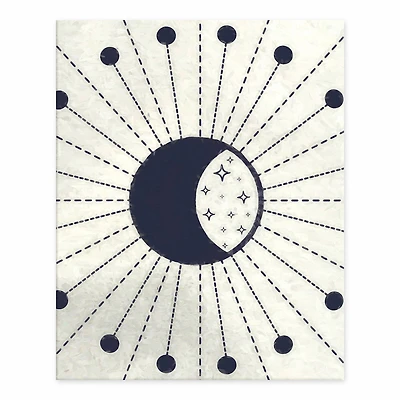 Shining Moon Phase 2 8" x 10" Tabletop Canvas
