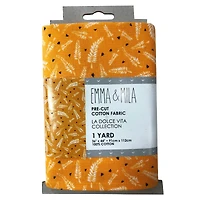 Emma & Mila® La Dolce Vita Collection Fern Leaf Precut Cotton Fabric, 4ct.