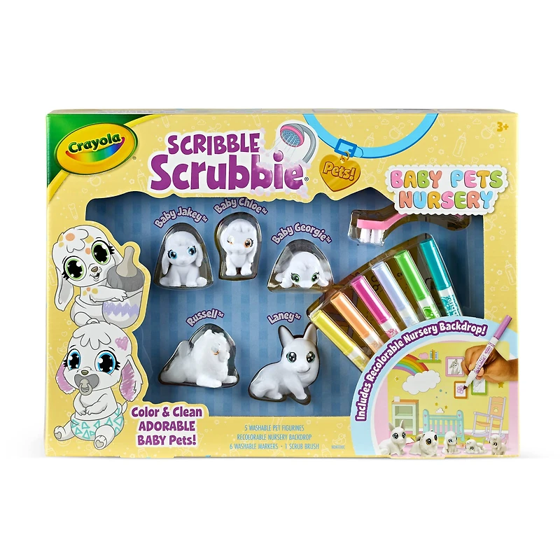 Crayola® Scribble Scrubbie Baby Pets Nursery