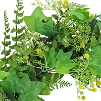24" Ivy & Fern Spring Wreath