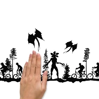 RoomMates Stranger Things Forest Scene Peel & Stick Wall Decal Set