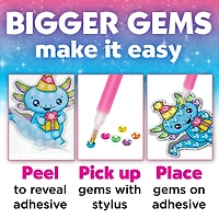 Creativity for Kids® Big Gem Diamond Painting Axolotl