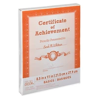 12 Pack: Acrylic 8.5" x 11" Basics Box Frame By Studio Décor®