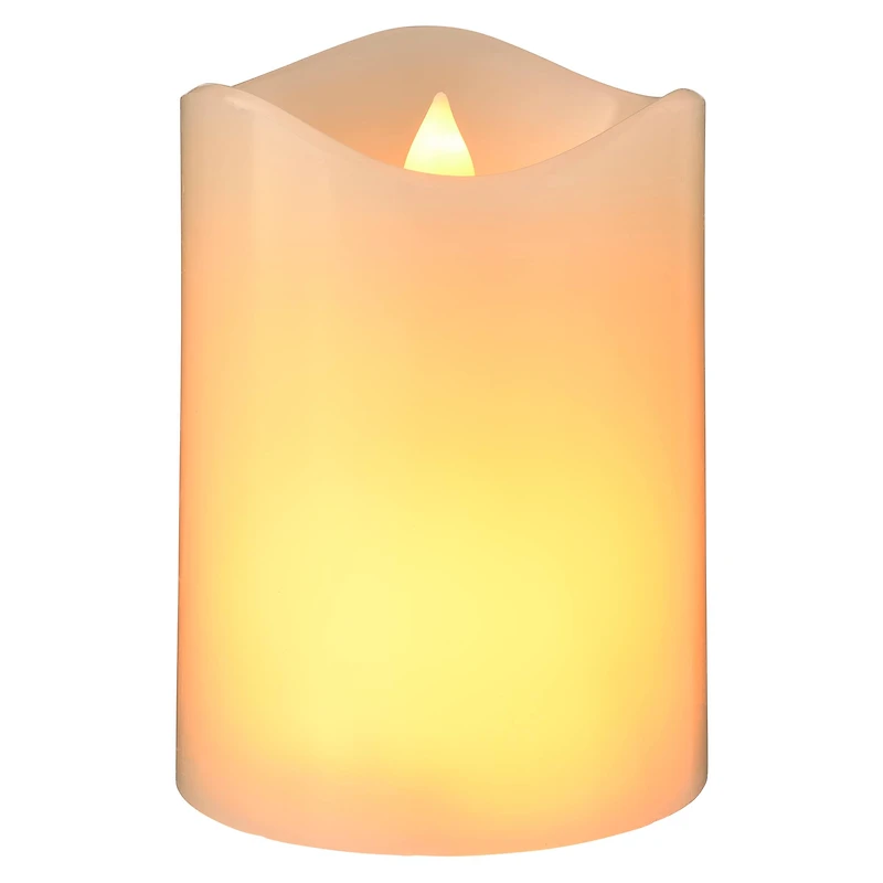 12 Pack: 3" x 4" LED Flame Pillar Candle by Ashland®