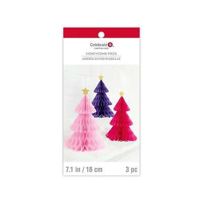 Pink & Purple Honeycomb Tree Kit by Celebrate It™