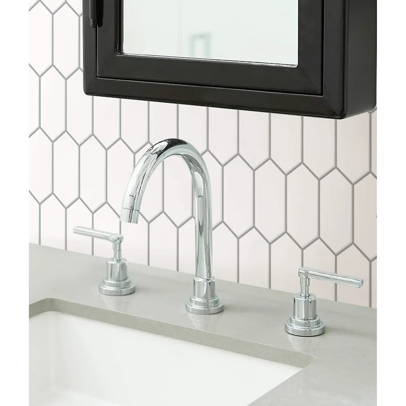 WallPops Rhombus Peel & Stick Backsplash Tiles