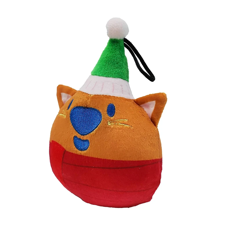 3.5" Festive Fox Ornament Plush by Creatology™