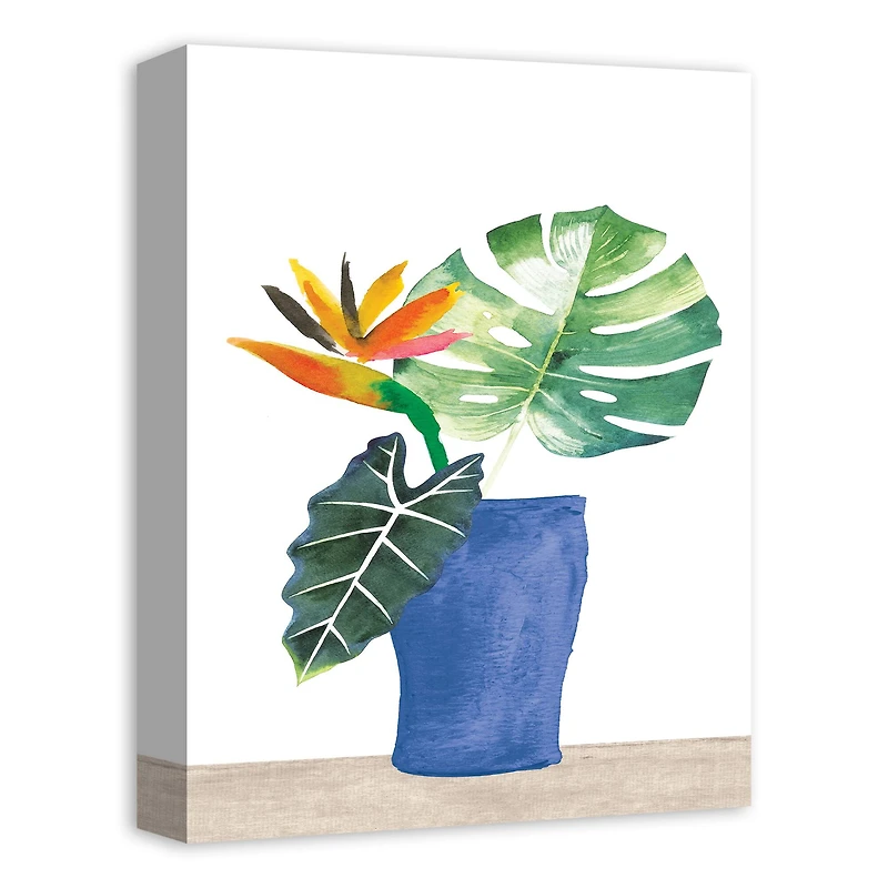 Birds Of Paradise 12" x 16" Canvas Wall Art