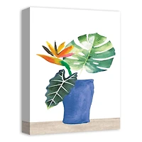 Birds Of Paradise 12" x 16" Canvas Wall Art