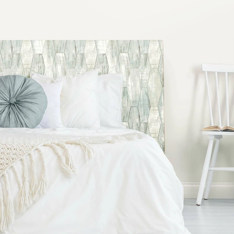 RoomMates Wood Hexagon Tile Peel & Stick Wallpaper