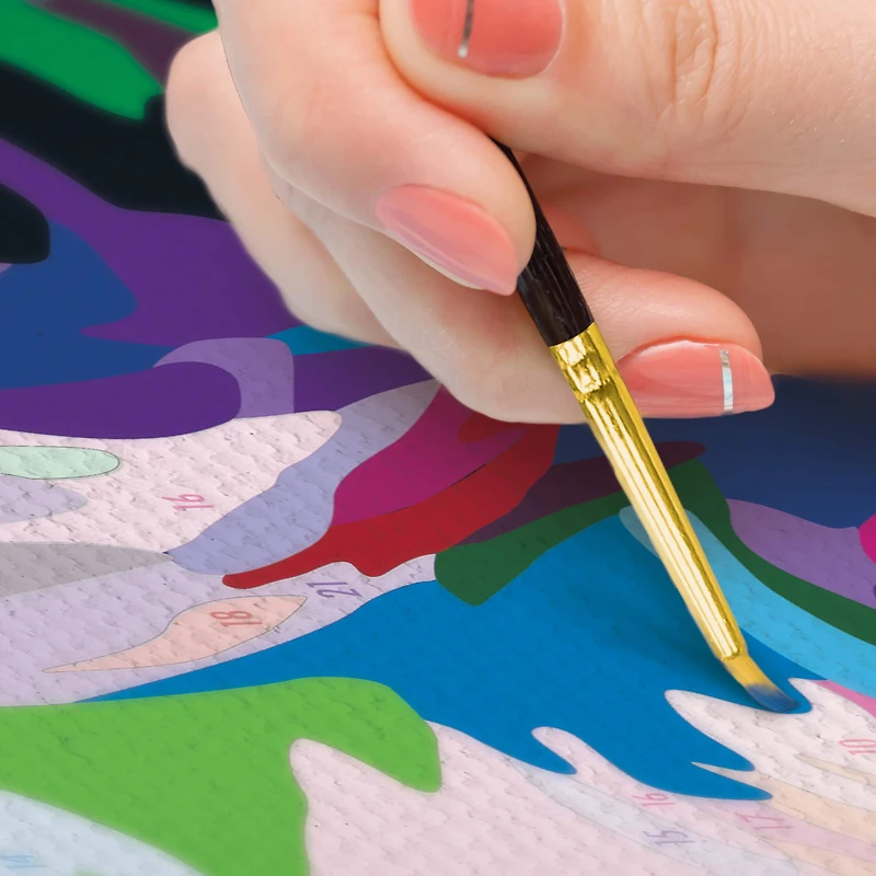 ArtSkills® Lions & Giraffes Premium Paint by Number Set