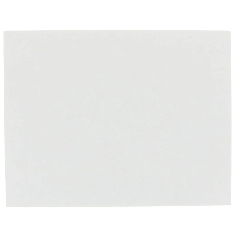 JAM Paper 4.25" x 5.5" White Blank Flat Note Cards