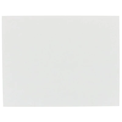 JAM Paper 4.25" x 5.5" White Blank Flat Note Cards