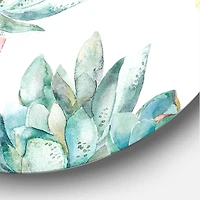 Designart - Pastel Toned Succulent Housplants