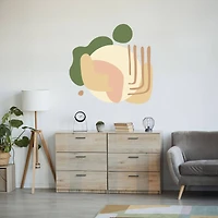 WallPops Very Gay Paint Soft Amoeba Modular Mural Peel & Stick Wall Decals