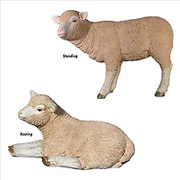 Design Toscano Merino Ewe Life-Size Lambs Statue Set
