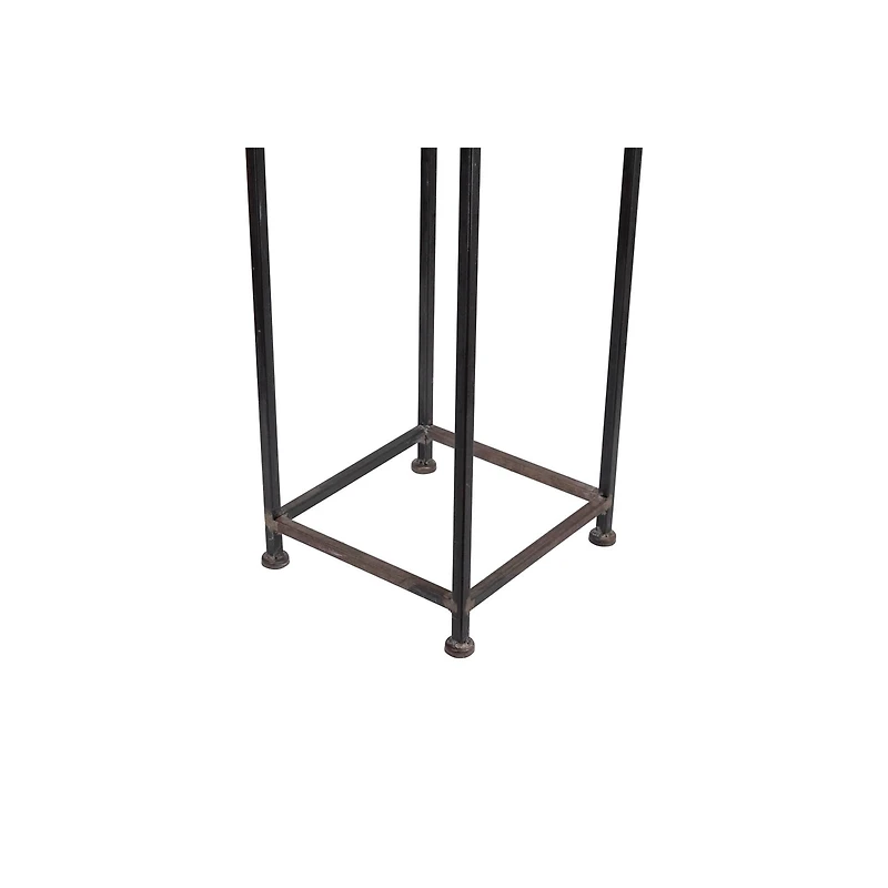 Hello Honey® 55.8" Metal House Shaped Fire Wood Holder with Handle