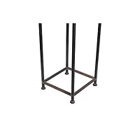 Hello Honey® 55.8" Metal House Shaped Fire Wood Holder with Handle